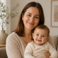 Anđela, mama bebe